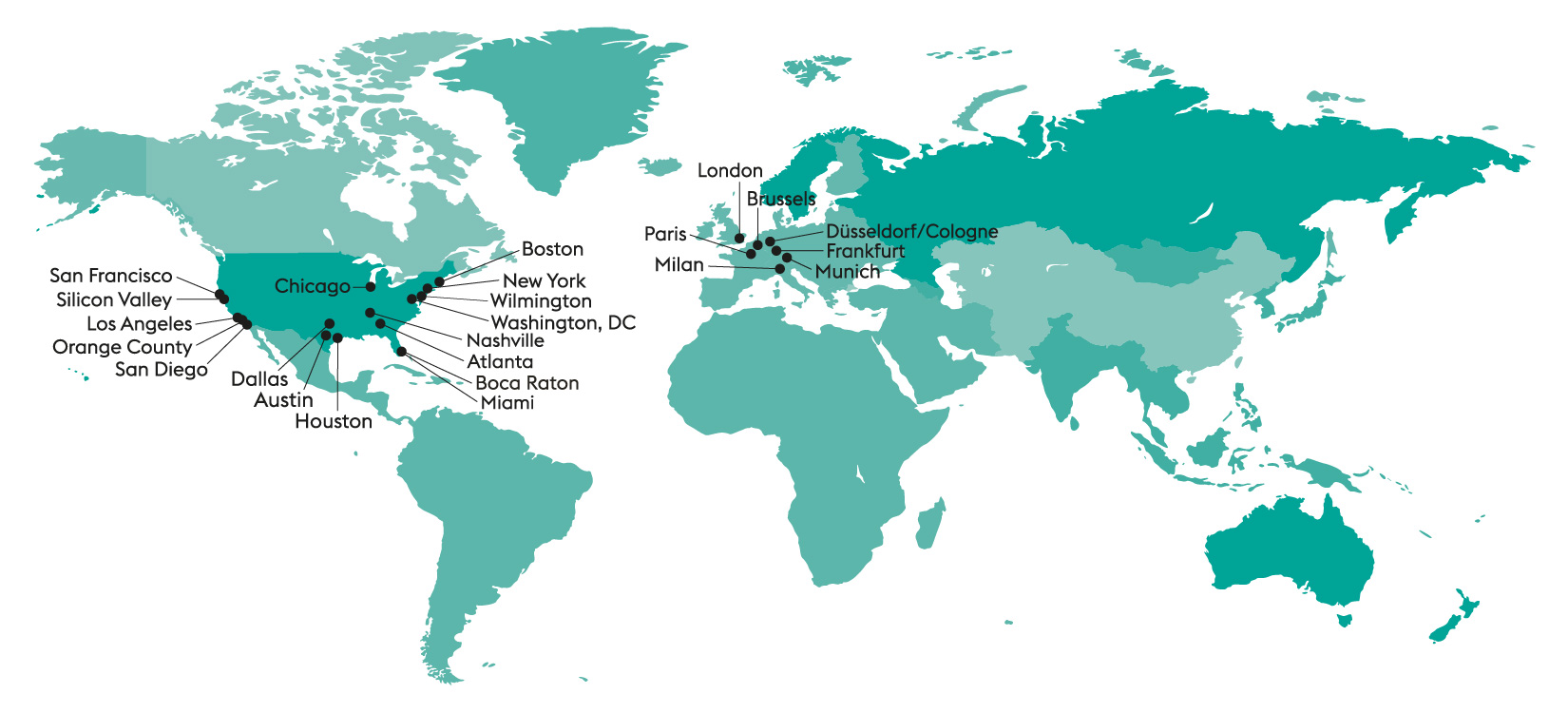 McDermott Will & Schulte global locations