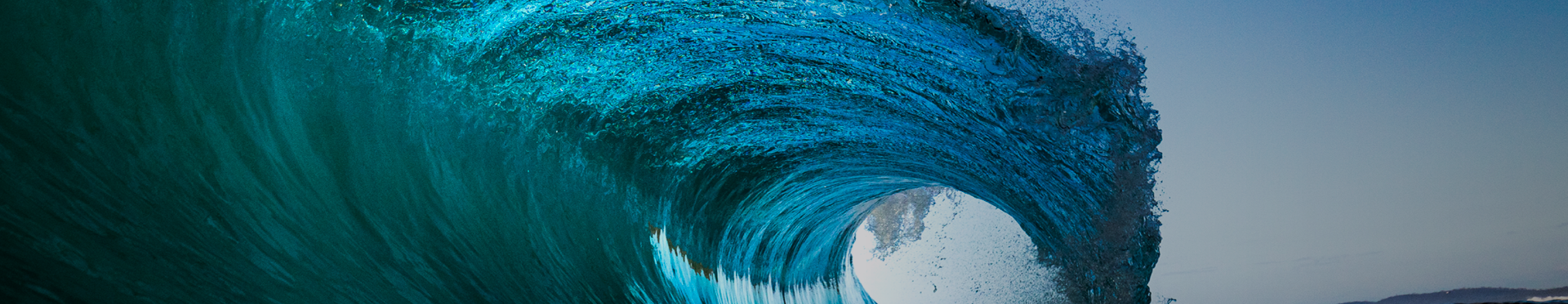 Zoomed in view of a wave as it spirals toward shore (source: Getty Images)