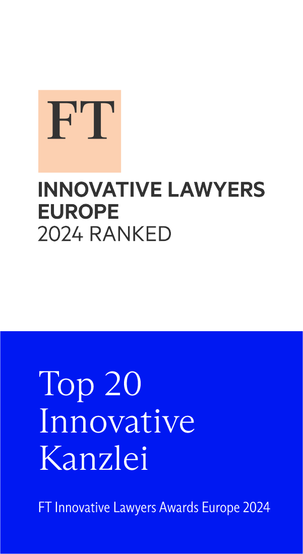FT Innovative Lawyers Awards Europe 2024: Top 20 Innovative Kanzlei