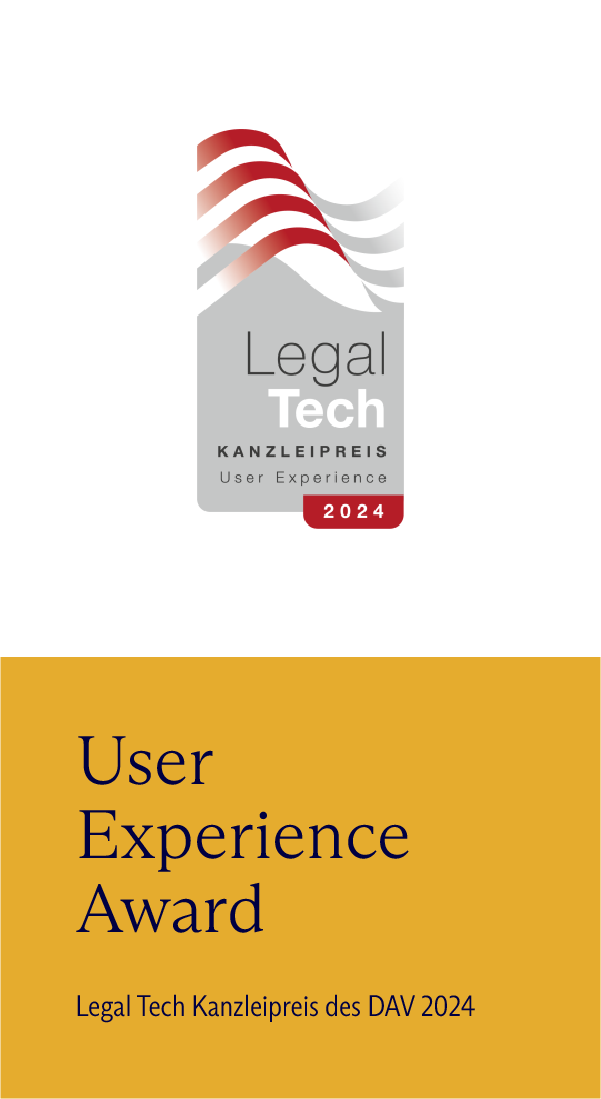 Legal Tech Kanzleipreis des DAV 2024: User Experience Award